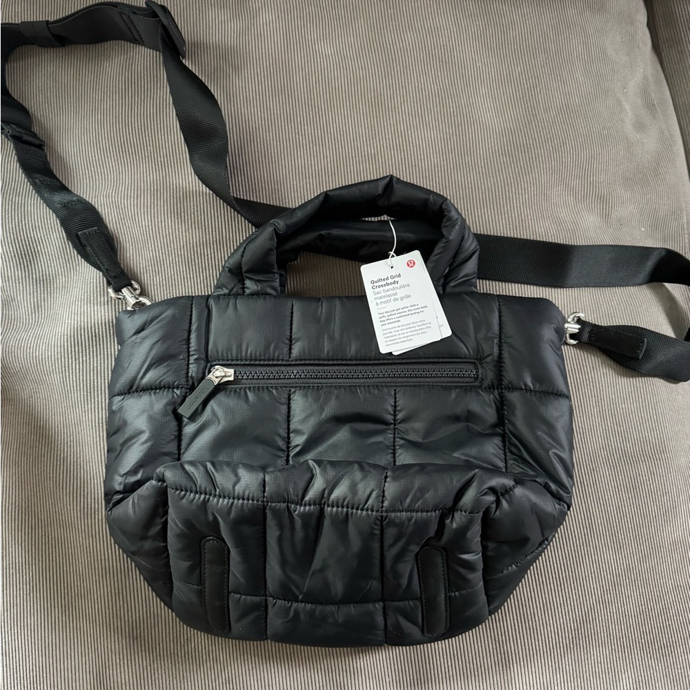 Lululemon Quilted Grid Tote Bag Mini 5L NWT - Picture 2 of 6